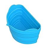 Silikon Slow Cooker Liner, Wiederverwendbarer Slow Cooker -Teiler Passt 6 Bis 8 Liter Küchenzubehör für Zuhause (Indigo blau)