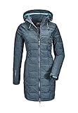 Killtec 35618-000 Parka In Daunenoptik Mit Abzippbarer Kapuze, Dunkel Blaugrün, 46