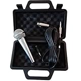 TronicXL Dynamisches Mikrofon Gesang & Bühne + Koffer + 5m Kabel XRL Klinke Mic Set Micro Gesangs Mikro dynamisch