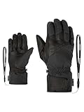 Ziener Herren Getter-Z Ski-Handschuhe/Wintersport | wasserdicht, Wolle, Thermoshield, Grey Iron tec, 10