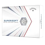 Callaway Supersoft Golfbälle - 12er Packung für ein unschlagbares Spielgefühl und Langlebigkeit