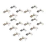 SEAFRONT Nähmaschinen-Nähfuß, Kunststoff-Stahl-Set, 20-teilig, Langlebig für Industriemaschinen und Einfacher Austausch