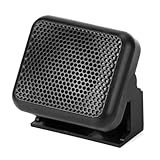 Garsent Externer Lautsprecher, Mini-CB-Funklautsprecher, Lautsprecher mit Geräuschunterdrückung, externer Lautsprecher für CB-Funkgerät, Funklautsprecher für FT-847, FT-920,