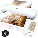 Olympia A210 4in1 Laminiergerät A4 | Laminierset A4 | Laminator | Schnelles Aufwärmen | Laminiermaschine, Papierschneider & Eckrunder | Ideal für Büro Schule & Heimgebrauch | Inkl. 15 Folien