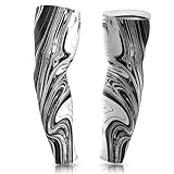 janhensy Arm Sleeve Gaming Esport Basketball: Armlinge Armsleeve Herren Anti Schweiß Superlight Tattoo Weiß Schwarz Sommer Herren Damen groß