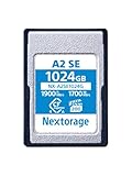 Nextorage CFexpress Typ A Karte 1024GB, VPG200 japanische speicherkarte datenspeicher CF Express Type A Card, Kamera Zubehör für Sony/Fujifilm, A2SE NX-A2SE1024G