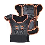 WILDKEN WILDKEN Kinder-Motorrad-Körperschutz, Radfahren, Reiten, Skateboarden, Brust-Rücken-Wirbelsäulen-Schutzweste, Kinder-Motorradjacke, Motocross-Körperschutz, schützende Sport-Körperjacke M, Oran