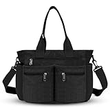 Aucuu Cord Tote Bag, Cord Damen Umhängetasche, Handtasche Damen, Groß Shopper Tasche, Crossbody Bag, Handtasche Schultertaschen mit Abnehmbarem Schultergurt für Arbeit Reisen Schule Einkaufen