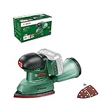 Bosch Akku-Multischleifer EasySander 18V-8 (Ohne Akku; 18 Volt System; für die DIY-Holzbearbeitung; 3x Schleifblätter; im Karton)