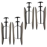 DELFA Stiefelformer 2 Paar - mit innovativem Sensomatic Federelement - Stiefelspanner - Länge 35 cm - Schaftformer