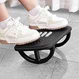 Fußstütze Schreibtisch, Komfortable Fußablage Schreibtisch, mit ergonomischem Kunststoffkissen und Massagepunkten, für ultimativen Bürokomfort