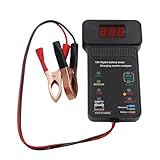Auto-Batterietester, digitaler LED-Display, Automotive Tester, 12 V Wechselrichter und Batterieprüfung, tragbares Lade- und Cranking-System für Truck, Motorrad, ATV,