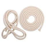 PRETYZOOM 2 Stück Baumwoll dochte für Kerosinlampen Öl Laternen Ersatzdocht Runddocht mit Geflochtenem Kern für Stabile Flamme Camping Laternen Petroleumlampen