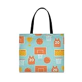 Lupinz Damen-Handtasche aus Segeltuch mit Blumenmalerei, lässige Schultertasche, Arbeitstasche, multi, Einheitsgröße