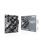 ASUS Prime A520M-R AMD Ryzen AM4 mATX Mainboard mit M.2-Unterstützung, Realtek 1 GB Ethernet, HDMI, SATA 6 Gbit/s, USB-Unterstützung 5 Gbps hinten und vorne, schwarz