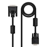 Velocraze DVI zu SVGA-Kabel – 5,0 m, DVI 18+5/M auf HDB15/M Kabel, ideal für den Anschluss von Videogeräten mit hoher Bildqualität.
