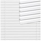 Alu-Jalousie Blackout Horizontal Jalousette 60-160cm Breit Lamellenvorhang Für Zuhause, Schlafzimmer Sichtschutz, Einfach Zu Montieren(White,150x180cm/59x71in)