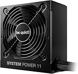 be quiet! System Power 11 550W Netzteil, ATX 3.1-Netzteil, volle Unterstützung für PCIe 5.1 GPUs, 120mm be quiet! Lüfter, Starke 12V-Leitung, DC/DC-Wandler, 80 Plus® Bronze Effizienz