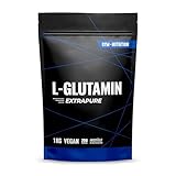L-Glutamin Pulver 1000g / 1kg - Ultrareines Pulver extra hochdosiert - Glutamin - Laborgeprüft und vegan – Made in Germany 1kg - Neutraler Geschmack Natürlich