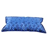 Wasserkissen, stabil und verschleißfest, faltbares Design, feine Textur, kühles Kissen, um Leckagen zu vermeiden, verdickter wasserdichter Stoff für Rückenkissen (55 * 35 cm)