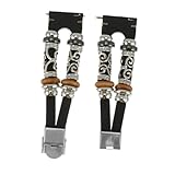 SOLUSTRE Premium Leder Metall Uhrenarmband Kompatibel mit Samsung Watch 3 Elegant Atmungsaktiv Strap für Alltag Business und Formalen Stil