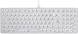 Glorious Gaming GMMK 2 Full Size (96%) Barebones (Frame Only) – Mechanisches Gaming-Tastaturgrundgerüst, Fullsize (96%), Aluminium, individuell anpassbar, RGB, International/ISO Layout - Weiß