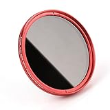 CEFPOD Uv Filter 62mm Variable Fader Objektivfilter Neutrale Dichte Rot