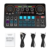 Professionelle Live Soundkarte High Fidelity Aufnahme Von Sound Board Soundmixer In Sound Effect Rauschenreduktion Aufnehmen