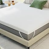 Novilla 5cm Matratzen Topper 180x200 Höhe Komfortschaum MatratzenTopper für Boxspringbett Wohnwagen Schlafsofa Matratzenauflage Bezug Waschbar
