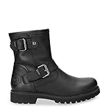Panama Jack Damen Felina Igloo Motorradstiefel, Schwarz, 39 EU