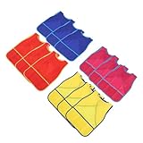 Keenso Kunstkittel für, Wasserdichte Malschürzen für Kleinkinder, 12 ärmellose Schürzen für Kunst- und Handwerksaktivitäten, Ideal für Im Alter von 2–7 Jahren