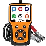 MOTOPOWER MP0515A 12V 100-2000 CCA Autobatterietester Ladesystem Analysator und Generatorprüfgerätmaschinenanalysator