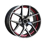 4 Stück 17 18 Zoll 5x112 Alufelgen kompatibel for Benz ACE CLA W176 W177 W203 W204 W205 W213 C180 E200 E250 E300(17in.)
