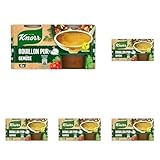 Knorr Gemüse Bouillon Pur mit vollem Geschmack vegan 6x 28 g (Packung mit 5)