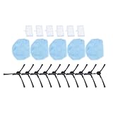 AKLOSIPY Ersatzteile für Roboterstaubsauger – Filter, Wischpads und Seitenbürsten für ZCWA ONSON MAMNV BR150 BR151 Combo