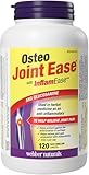 Webber Naturals Osteo Joint Ease with InflamEase and Glucosamine 120 Easy-Swallow Caplets