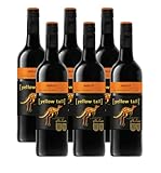 Yellow Tail Merlot – Halbtrockener, fruchtiger Rotwein aus Australien (6 x 0,75l)