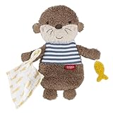 Fehn Knister-Otter – Activity-Rascheltier zum Greifen, Lauschen, Spielen & Geräusche erzeugen - fördert Babys Sinne & Motorik - idealer Begleiter für Babys und Kleinkinder ab Geburt