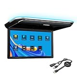 XTRONS 17,3 Zoll Auto Overhead FHD 1080P IPS Bildschirm Octa-Core Android Autodach-Multimedia-Player mit hervorragender Unterstützung für Sound- und Bildschirmspiegelung HDMI/USB/AV /FM/IR