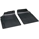 alca® Auto Fußmatte Universal zuschneidbar 2er Set Gummimatte Fahrer-/Beifahrerseite