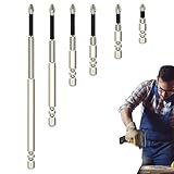 Bohrmaschinen-Set, magnetisch, 6-teiliges Bohrer-Set – Elektro- und Handwerkzeug für Haus, Garage, Heimwerker, Elektrizität