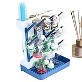 Asciugatrice Flaschenhalter, 68,6 cm, Abtropfgitter für die Arbeitsplatte, PP-Trockenhalterung mit großer Kapazität, flexibles Ablaufwerkzeug mit großer Kapazität für Superfi