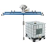 LoJax Pneumatischer Lackmixer, IBC Air Agitator, Halteret Mixer, Faltpropeller, Lacktreuungsmaschinen -Mischwerkzeug, Spezial Für IBC Tonne Fässer
