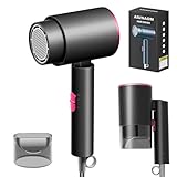 AIUNAOM Föhn Reisefön Klappbar,2400W Schnelltrocknender Haartrockner, Professionelle Reisefön mit Heiß- und Kalttasten,Klappbar Haartrockner für Zuhause und Salon