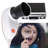 json2xml Iridologie-Analysekamera, Iris-Lupe, Iriscope-Iris-Analysator, Iridologie-Kamera mit 30-facher Irislinse für Schönheitssalons/Fitnessclubs, 5,0 MP, USB, maximale Auflösung: 2560 × 1920