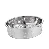COLLBATH Edelstahl Dampfkorb Dampfgarer 1 Stück Lebensmitteldampfer Für Dampfkochtopf Und Hotpot Küchengitter Für Gesunde Zubereitung Hitzebeständig Und Langlebig