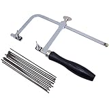cnmade Juwelier 's Schwert Rahmen verstellbar mit 144 Klingen Profi Jewelry Making Kit