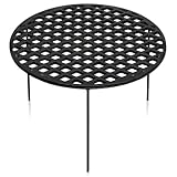 BBQ-Toro Gusseisen Grillrost Ø 54 cm mit 3 Beinen | rund | Dutch Oven Untersetzer, Grill Zubehör | Dreibein, Grillgitter, Gussrost, Topfständer, Gitterrost, Feuergitter, Grillplatte, Gusseisenrost