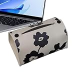 Taschentuchspenderbox – kreativer staubdichter Taschentuchhalter, platzsparender Serviettenhalter, dekorative multifunktionale Taschentuchbox für Tisch, Schreibtisch, Regal, Kaminsims