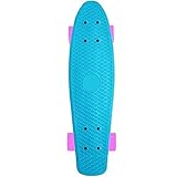 MQODLFP Mini 22 Skateboard, Geeignet für AnfäNger oder Profis mit PU RäDern mit RüCkprall